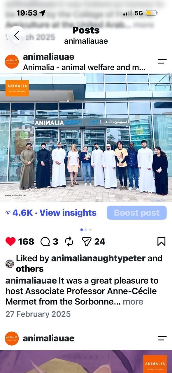 Supplied supporting record for Academic visit · February 2025
