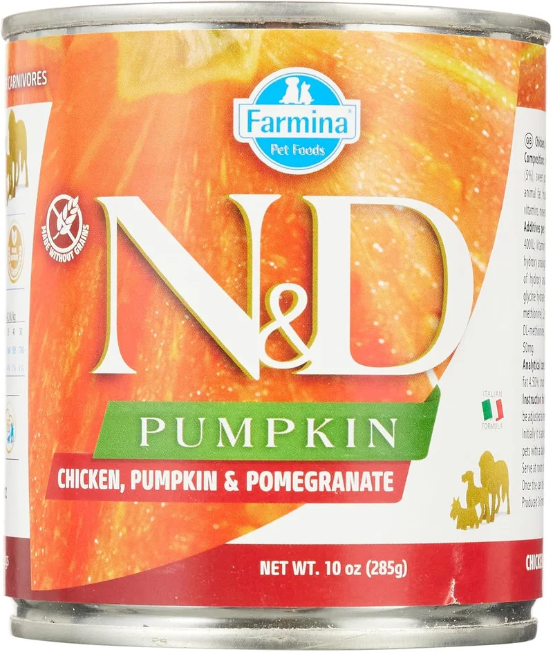 Farmina N&D Dog Chicken & Pumpkin & Pomegranate 285g — supplied product photo