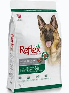 Reflex Lider Lamb and Rice and Vegetable Adult Dog Food 3kg — supplied product photo